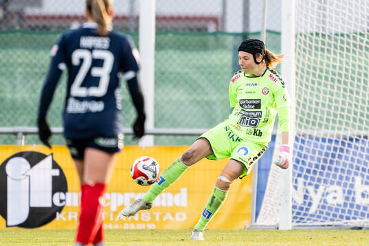 Kristianstads målvakt Melina Loeck