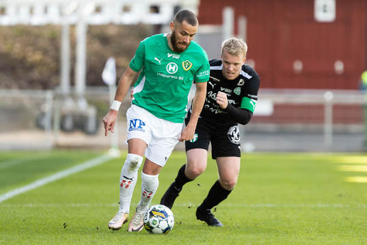 Jönköpings Södras Malkolm Moenza och Västerås SKs