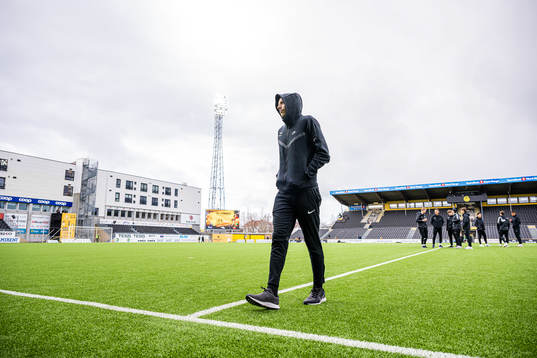 Ruben Kristiansen of Brann arrives