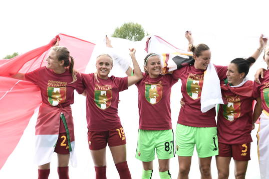 Fotboll, Dam, Serie A, Roma - Fiorentina