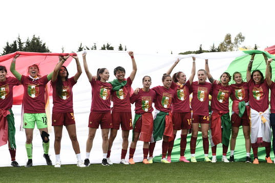 Fotboll, Dam, Serie A, Roma - Fiorentina