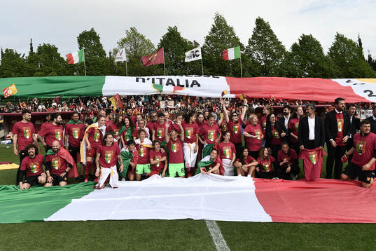 Fotboll, Dam, Serie A, Roma - Fiorentina
