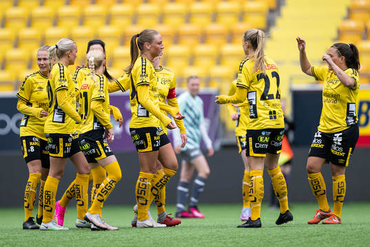 Elfsborgs Stina Jensen jublar