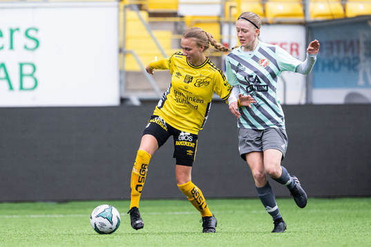Elfsborgs Linn Sångberg och Sils Sara Ekström