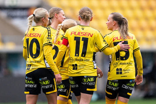 Elfsborgs spelare jublar