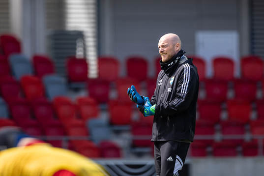 Östers målvaktstränare Rasmus Rydén