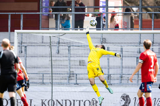 Östers målvakt Miloje Prekovic