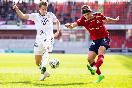 Östersunds Jakob Johnsson och Östers Runar Thor