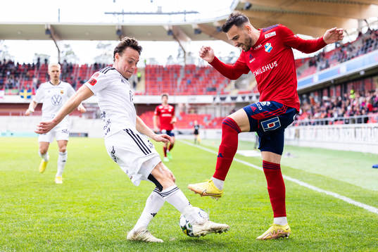 Östersunds Cesar Weilid och Östers Dzenis Kozica