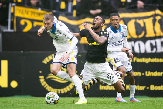 Sirius Melker Heier och. AIKs Aboubakar Keita