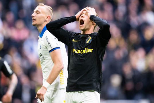 AIKs Viktor Fischer reagerar
