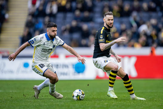 Sirius André Alsanati och AIKs Alexander Milosevic