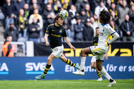 AIKs Axel Björnström och Sirius Malcolm Jeng
