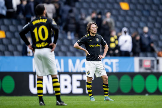 AIKs Axel Björnström deppar