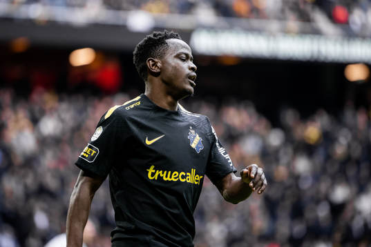 AIKs Erick Otieno deppar