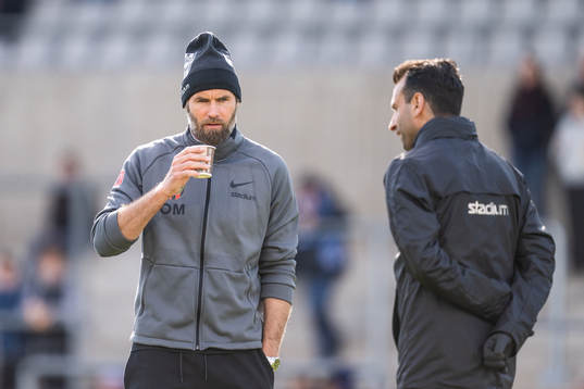 Brommapojkarnas tränare Olof Mellberg