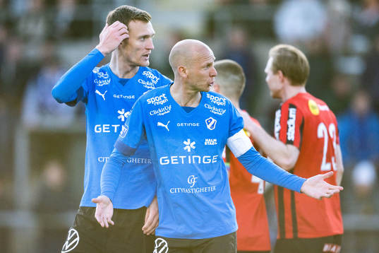 Halmstads Andreas Johansson reagerar på domslut