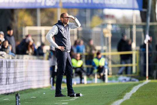 Halmstads tränare Magnus Haglund