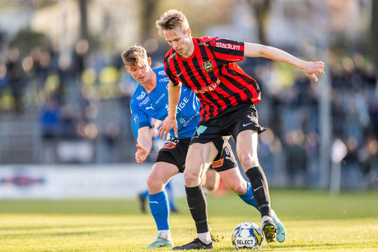 Halmstads Jonathan Svedberg och Brommapojkarnas Torbjörn
