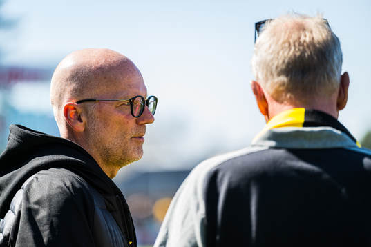 Mjällbys ordförande Magnus Emeus