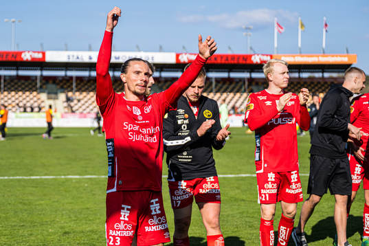 Elfsborgs Niklas Hult jublar