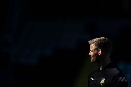 Häckens målvakt Johan Brattberg