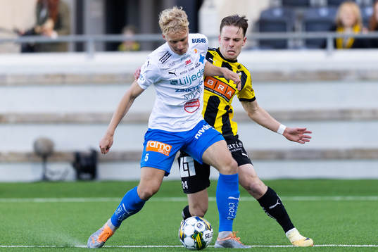 Värnamos Victor Larsson och Häckens Lars Olden Larsen
