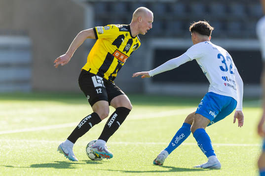 Häckens Valgeir Fridriksson och Värnamos Kenan Bilalovic