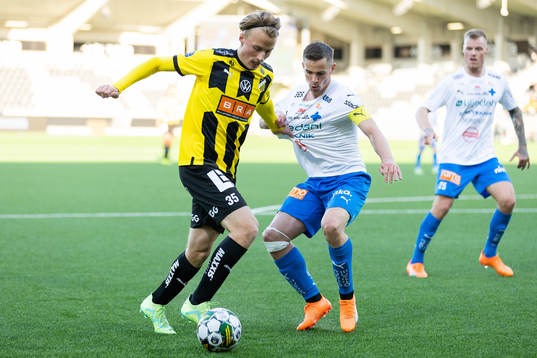 Häckens Sigge Jansson och Värnamos Oscar Johansson