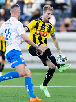 under fotbollsmatchen i Allsvenskan mellan Häcken och