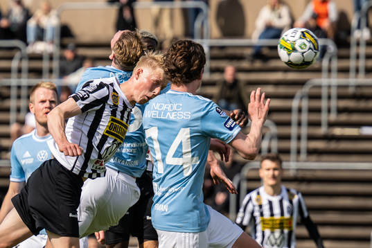 Landskronas Melker Widell nicka in 1-0
