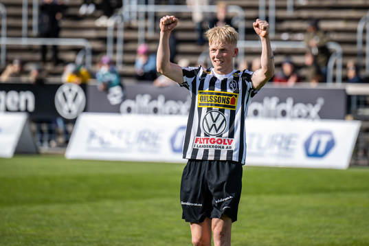 Landskronas Melker Widell jublar