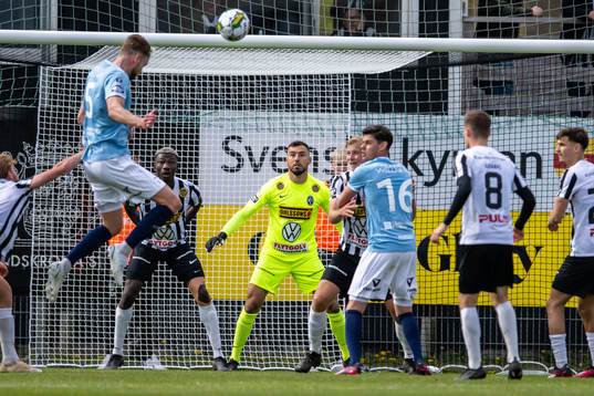 Landskronas målvakt Amr Kaddoura