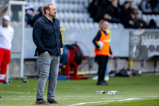 Gefles tränare Mikael Bengtsson
