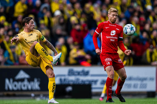 Patrick Berg of Bodø/Glimt and Sivert Heltne Nilsen of