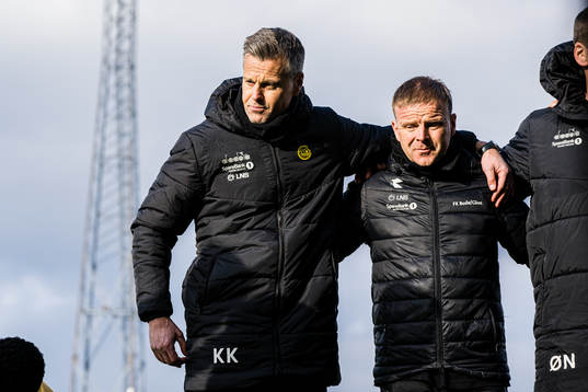 Kjetil Knutsen, head coach of Bodø/Glimt, and Morten