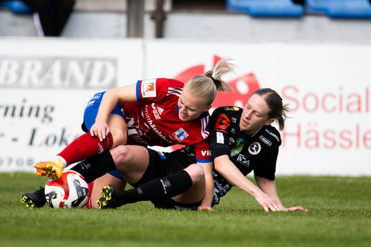 Vittsjös Jutta Rantala och Örebros Audrey Harding