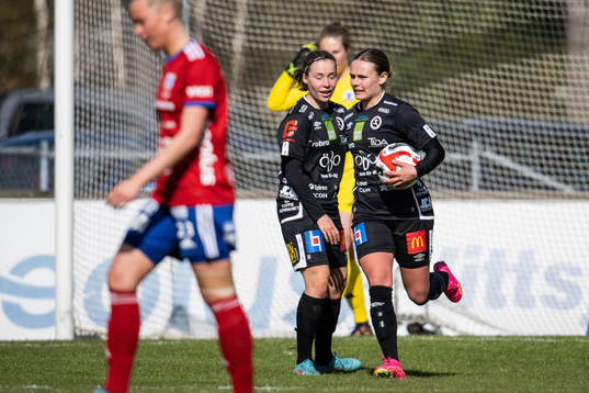 Örebros Maja Bodin jublar