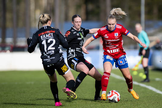 Vittsjös Jutta Rantala och Örebros Audrey Harding