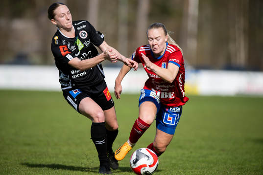 Vittsjös Jutta Rantala och Örebros Audrey Harding