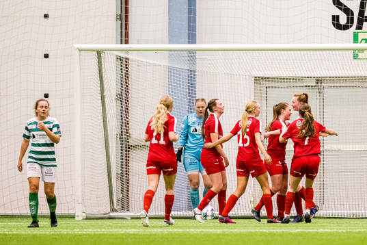 Kristina Borgenhaug Brudvik of Grand Bodø celebrates