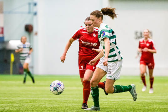 Tuva Angellsen Reiertsen of Grand Bodø and Mari Halgunset
