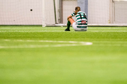 Sigrid Bloch-Hansen of KIL/Hemne looks dejected