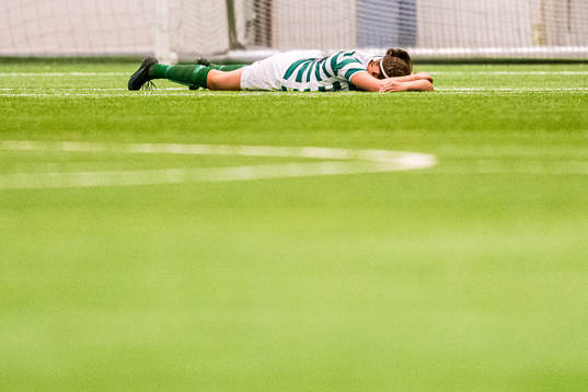 Sigrid Bloch-Hansen of KIL/Hemne looks dejected