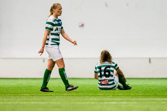 Sofia Susnic Krossøy of KIL/Hemne looks dejected
