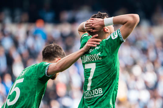 Hammarbys Viktor Djukanovic deppar