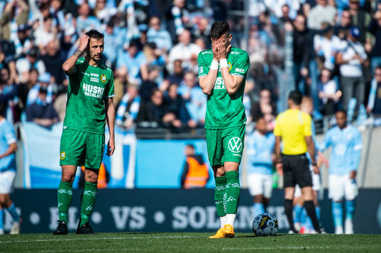 Hammarbys Viktor Djukanovic deppar