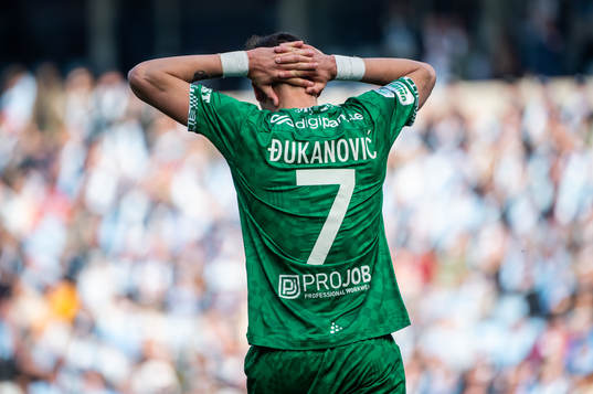 Hammarbys Viktor Djukanovic deppar