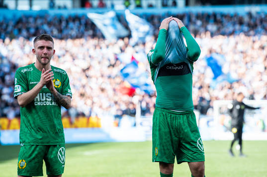 Hammarbys spelare deppar