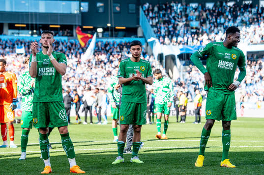 Hammarbys spelare deppar